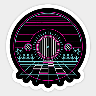 Retro Adventure Sticker